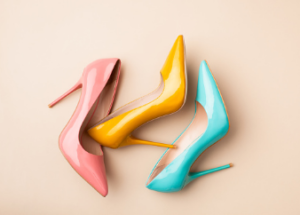 3-inch high heels